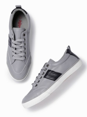 roadster grey casual shoes