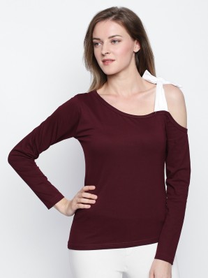 off one shoulder sweatshirt