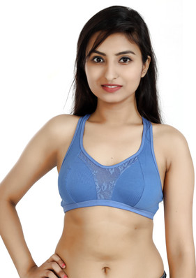anisha blue air sport bra