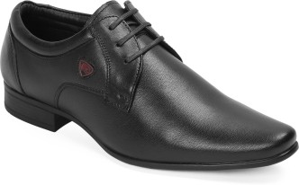 red chief black shoes 2080