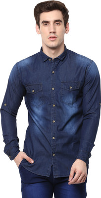 flipkart denim shirt