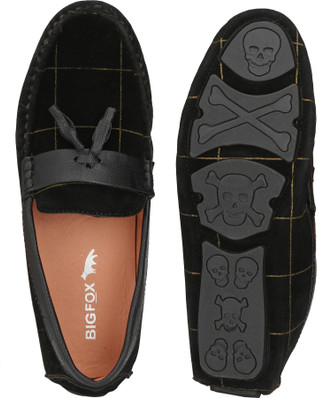 Men Loafers Suede Leather Shoes Casual Slippers Flats Tassel Driving Slip On Eni