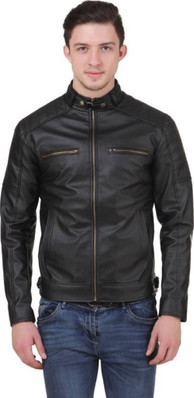 black leather jacket price