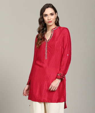pure georgette kurtis online