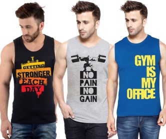 sleeveless t shirts flipkart