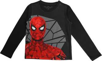 Marvel Spiderman Boys Long Sleeve 2 Pack T-Shirts