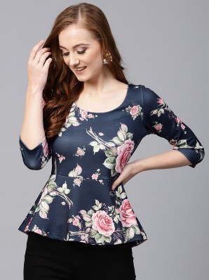 peplum tops flipkart