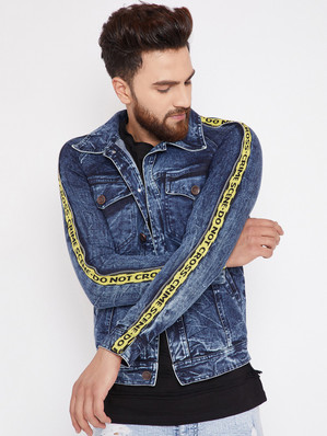 mens denim jacket flipkart