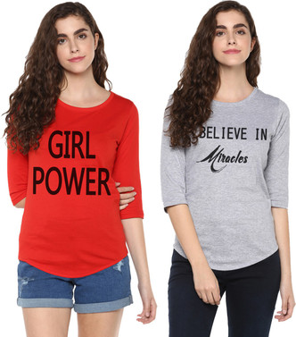Full Sleeve Womens Tshirts - Buy Full 