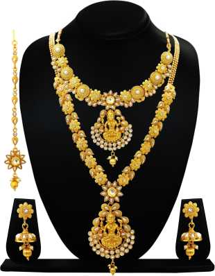 Gold Choker Necklaces Buy Gold Choker Necklaces Online At Best Prices In India Flipkart Com,Butterfly Hand Embroidery Designs Images