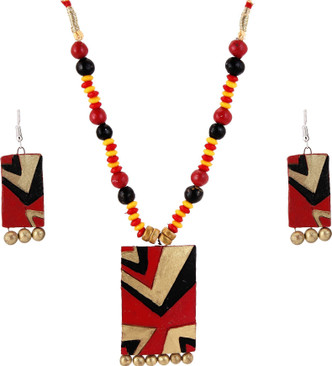 terracotta jewellery making kit flipkart