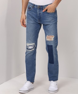 tommy hilfiger ripped jeans mens