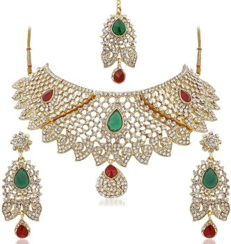 american diamond set flipkart