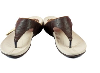 Brown Slippers Flip Flops - Buy Brown 