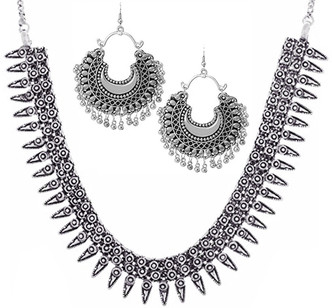 oxidised jewellery in flipkart