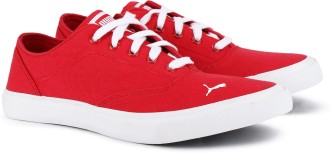 puma shoes red colour price