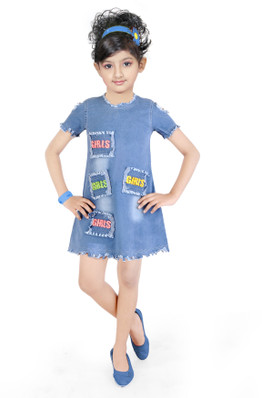 denim dress flipkart