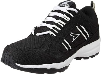 black sports shoes flipkart