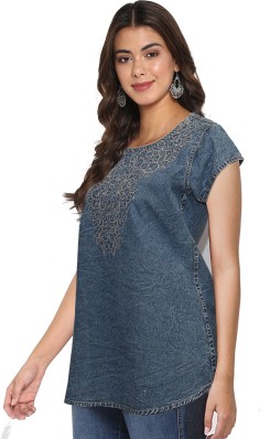 jeans top flipkart