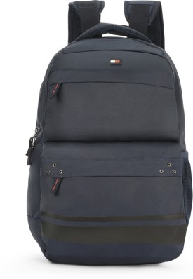 tommy hilfiger white polyester college bags backpacks