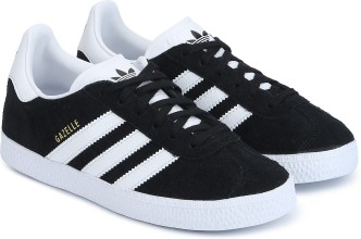 adidas shoes for girls black and white