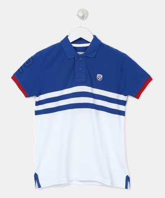 ... Bajuku Murah Short Monochrome White Blue. Source · 2