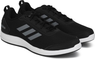 adidas black shoes flipkart