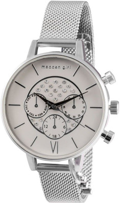 Madden girl silver watch best sale