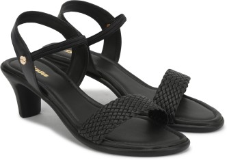 bata black sandals for ladies