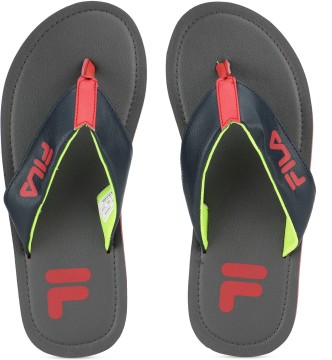 fila slippers red