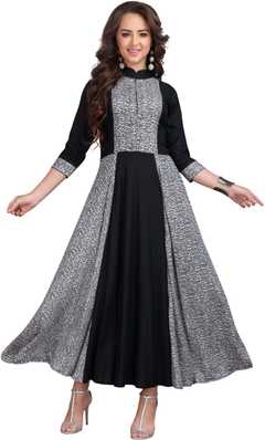 short umbrella frock design 2019
