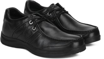 woodland shoes black leather