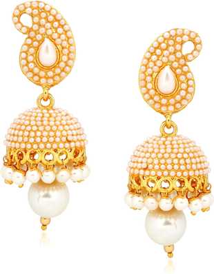 Gold Jhumka Designs Online At Best Prices In