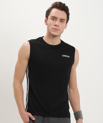 sleeveless t shirts flipkart