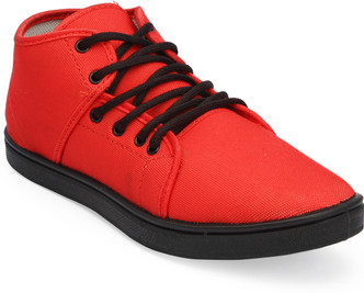 flipkart red shoes