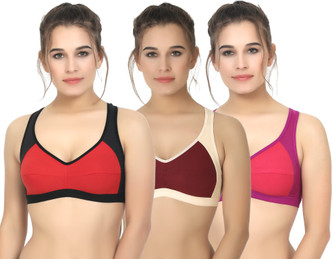 synthetic sports bra