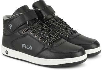 fila black shoes price