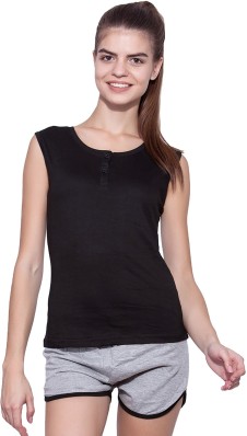 sleeveless t shirts flipkart