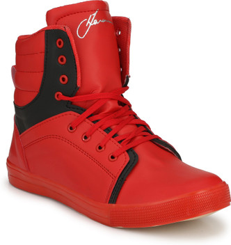 flipkart red shoes