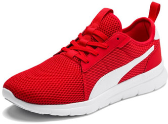 puma red shoes