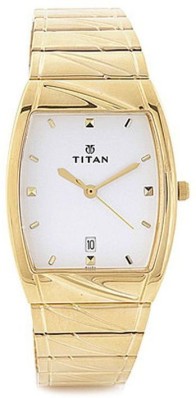 gold titan watch price