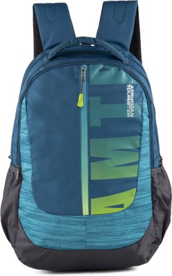 american tourister bags blue colour