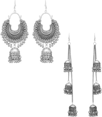 silver jewellery earrings