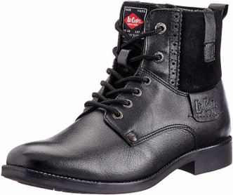 lee cooper high ankle formal shoes