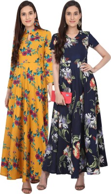 floral dresses flipkart