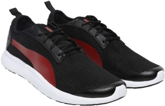 puma black shoes under 1500