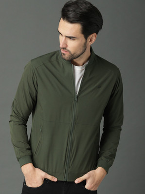 men's winter jacket olive green