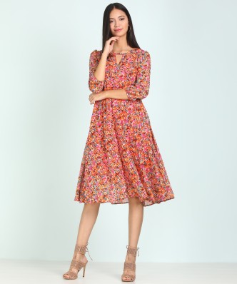 Floral Dresses Flipkart Flash Sales, UP ...