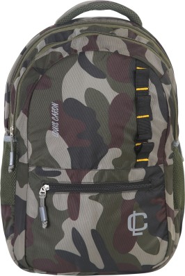 army printed college bags