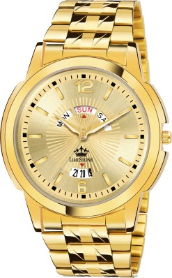 golden colour watch price